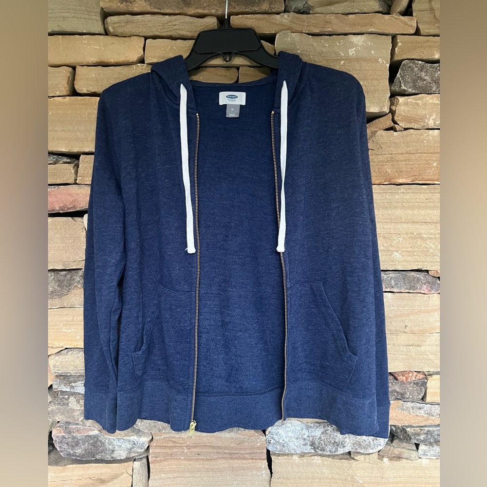 Old Navy women’s size medium light weight zip up hoodie